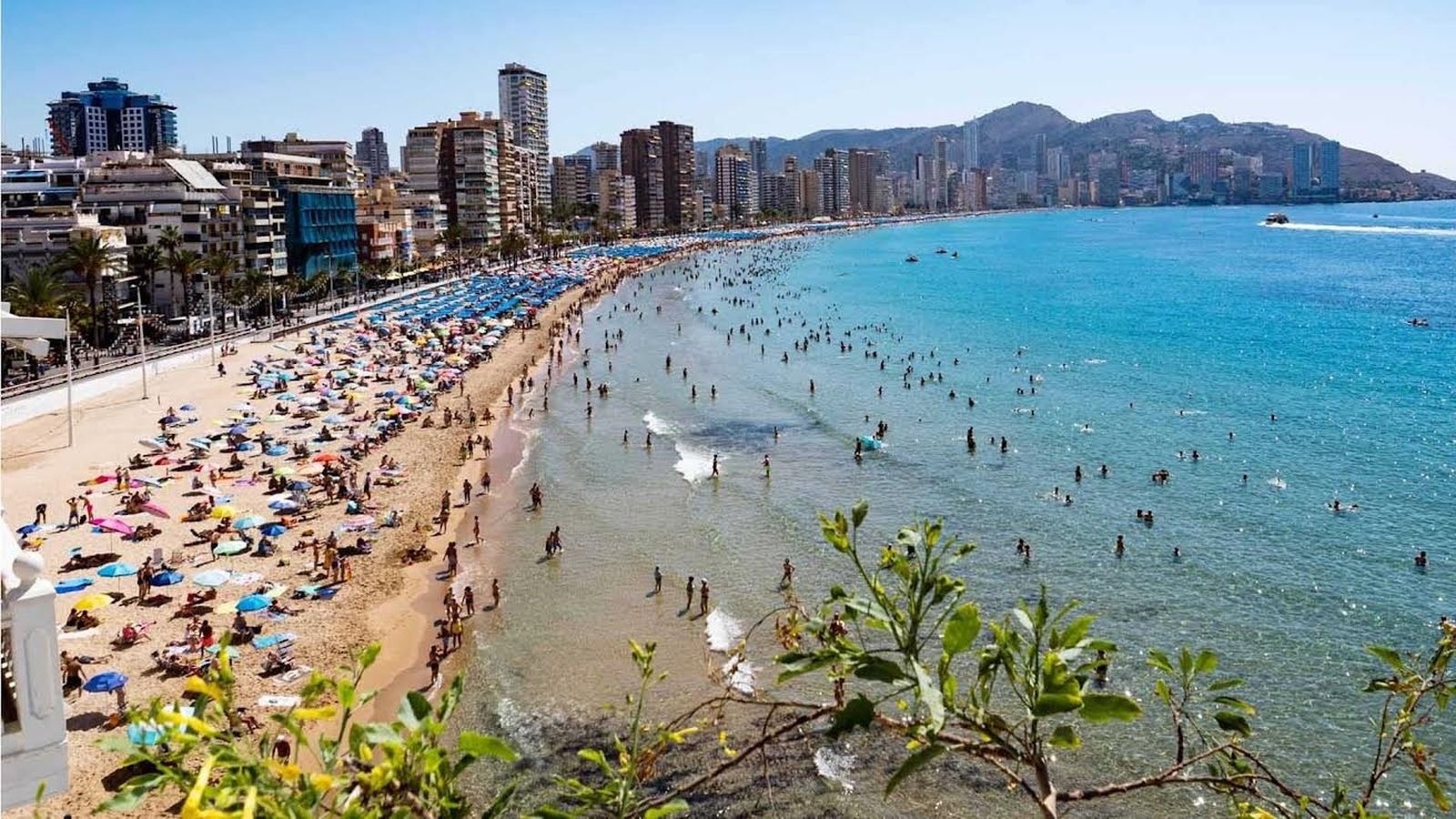 Una vista general de Benidorm, en arxiu