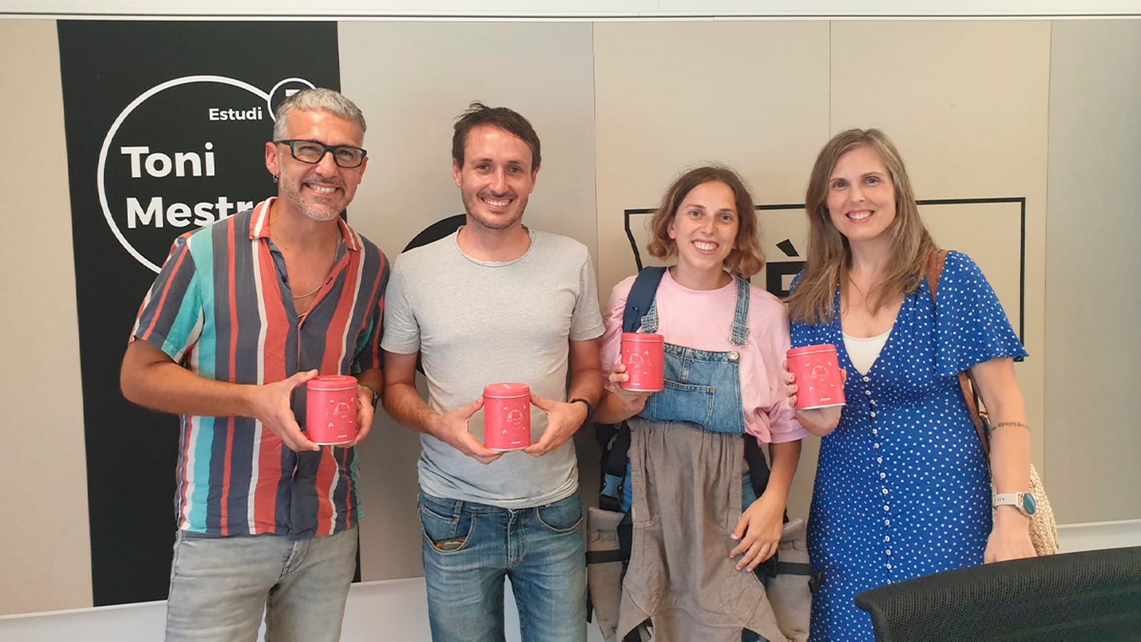 Joan Espinosa, Xusa Sanz, Miquel Matoses i Teresa Llorca