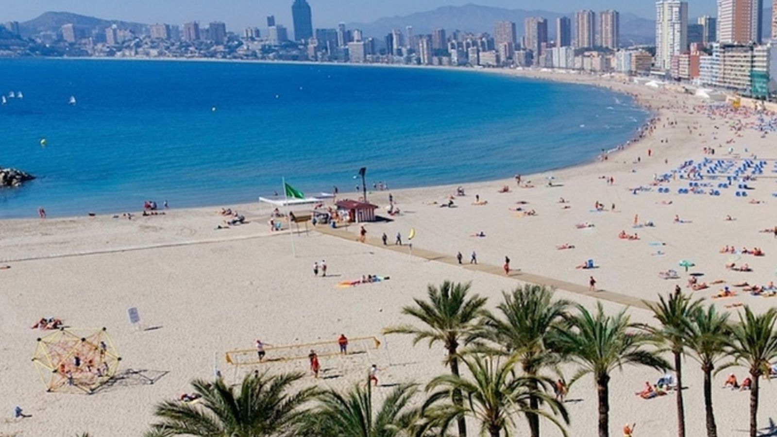 Imatge d'arxiu de la platja de Benidorm