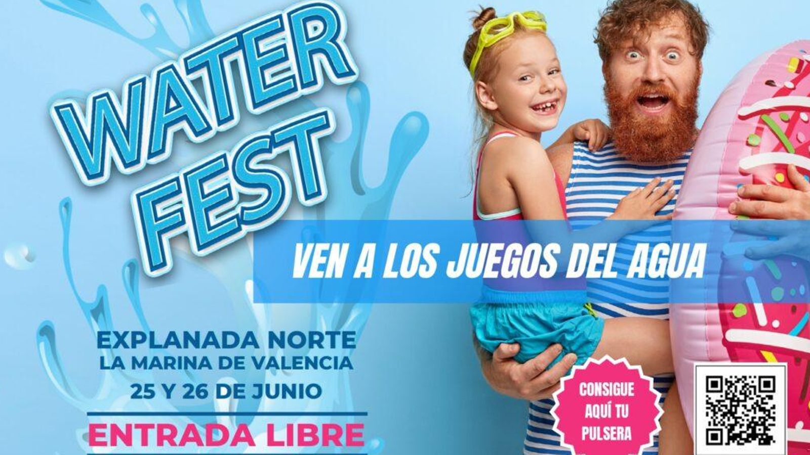 Naix el Water Fest a València per a fomentar el consum responsable de l'aigua Naix el Water Fest a València per a fomentar el consum responsable de l'aigua