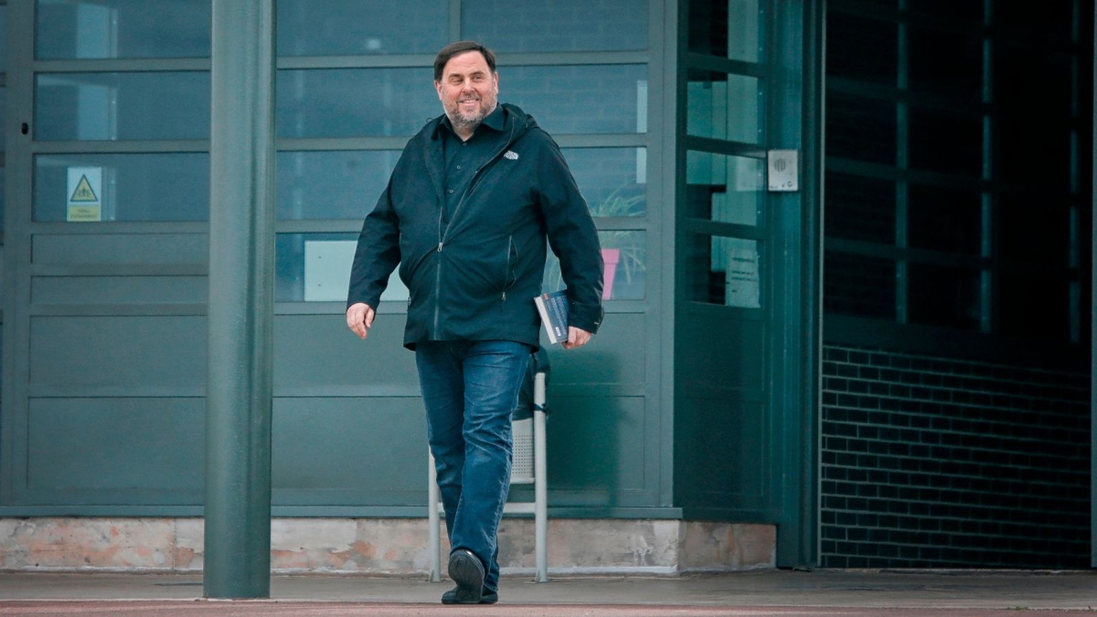 Oriol Junqueras ix per primera vegada de la presó de Lledoners per a treballar