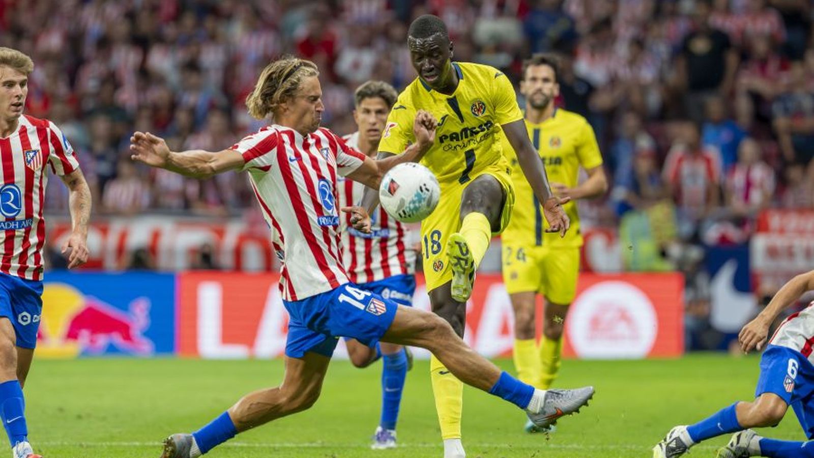 L'Atlètic de Madrid es va imposar 2-0 en el partit al Metropolitano de la passada temporada