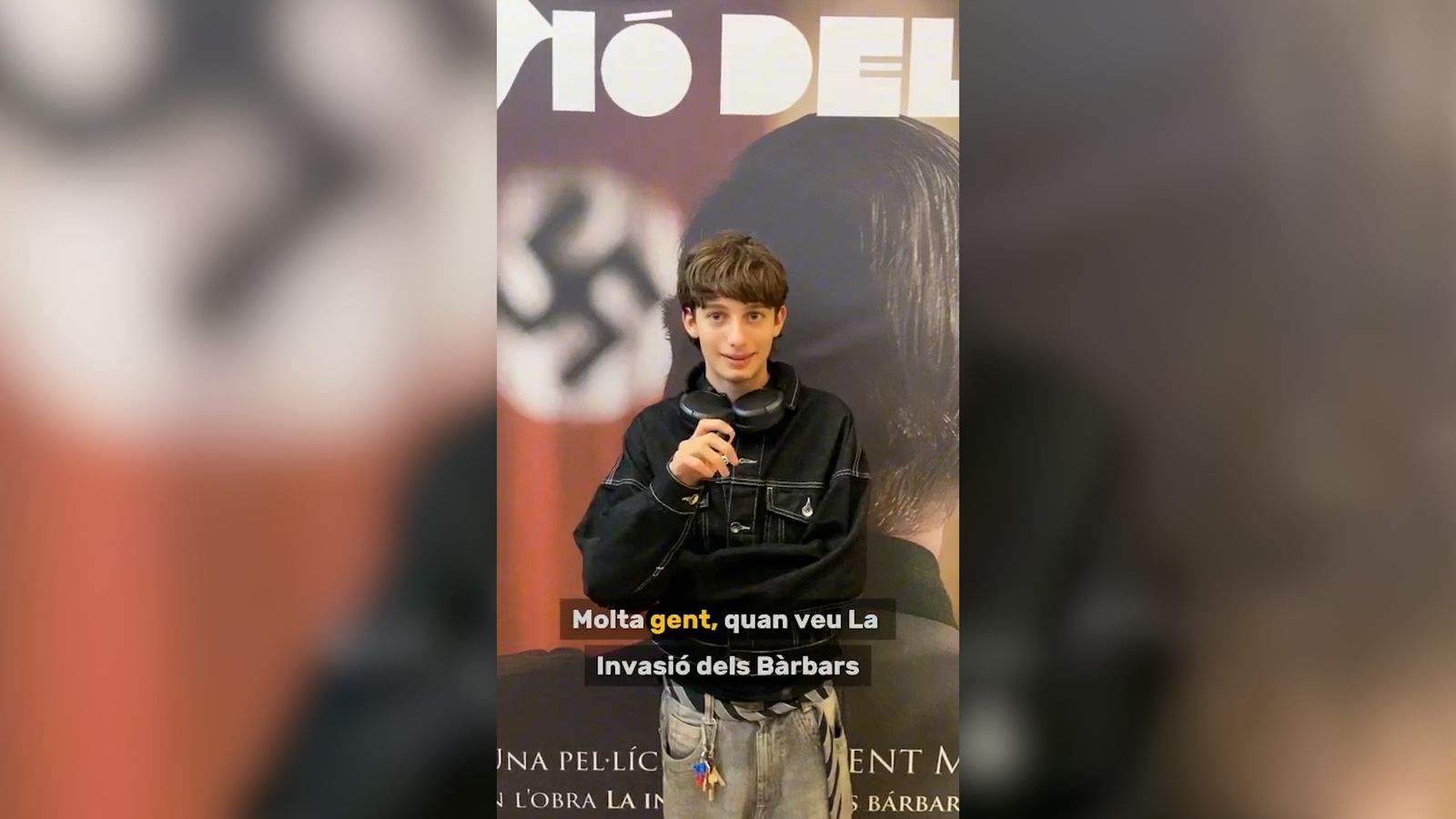 Video promocional de 'La invasió dels bàrbars' dirigit als professors dels centres de secundaria