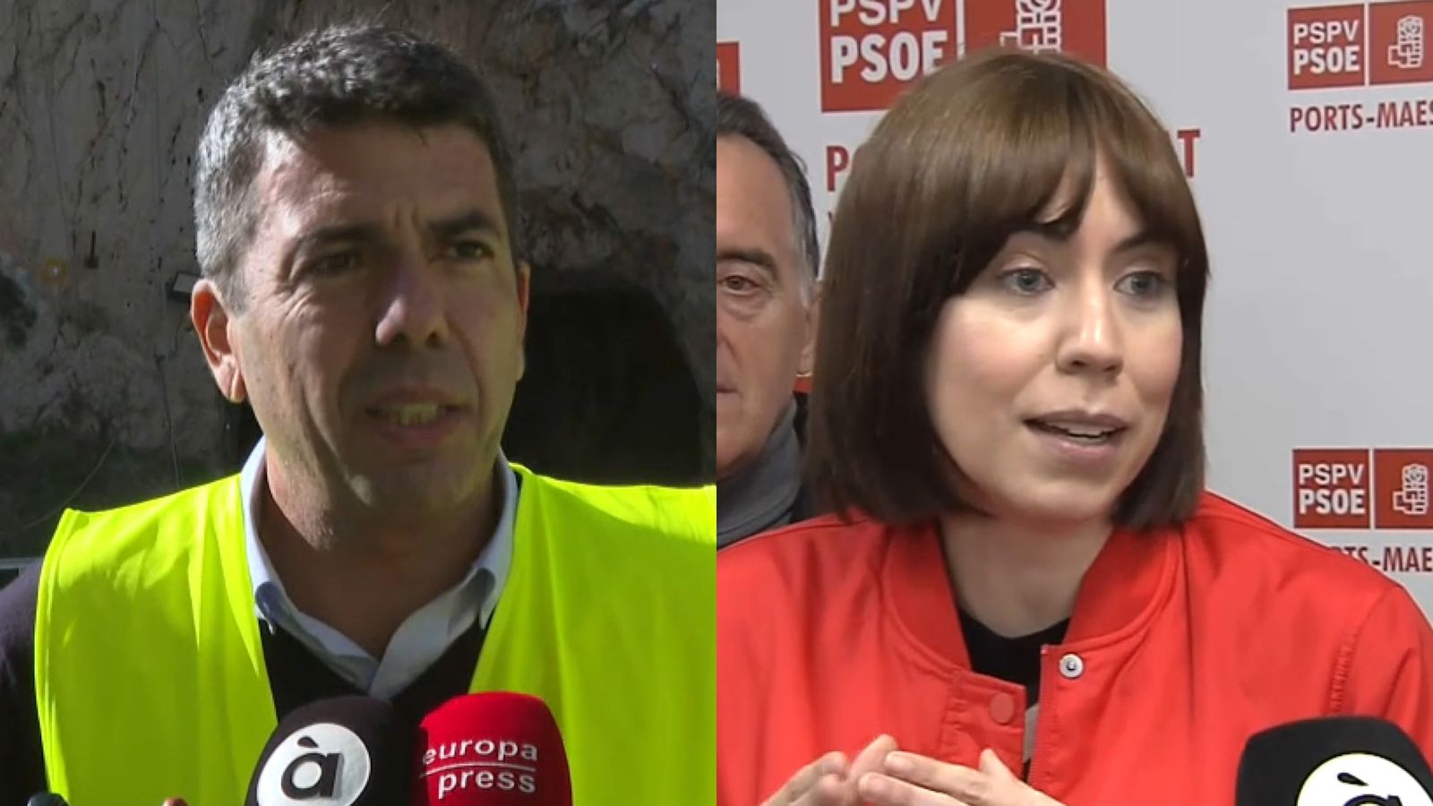 Mazón i Morant, este dissabte