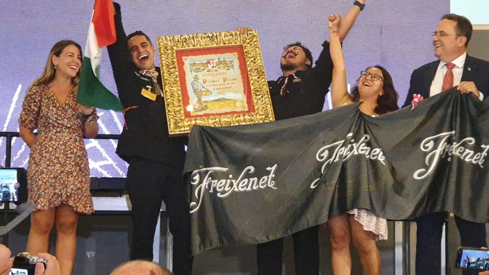 Guanyador de la 61a edició del Concurs Internacional de Paella Valenciana