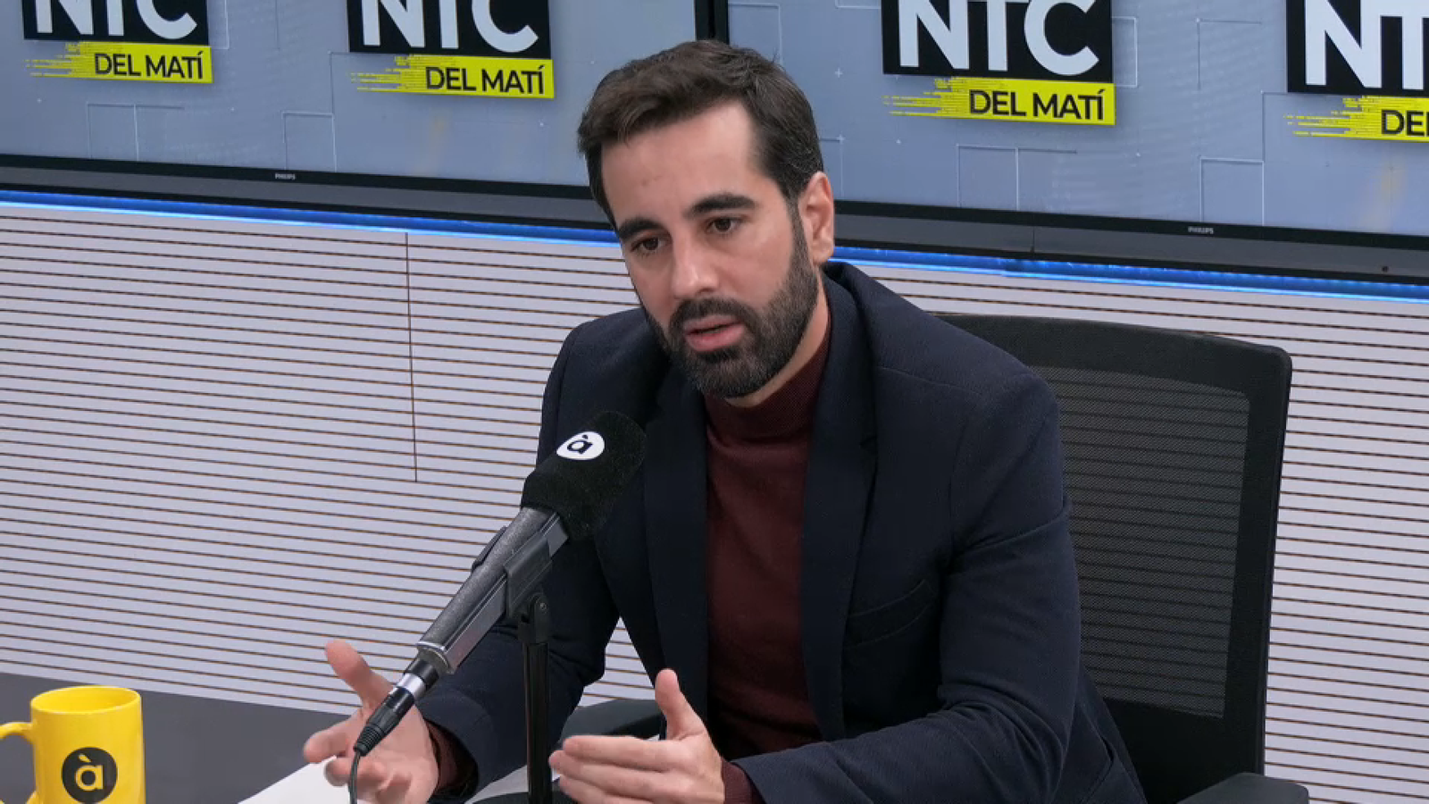 El secretari d’Organització del PSPV, José Muñoz, a 'Les notícies del matí'