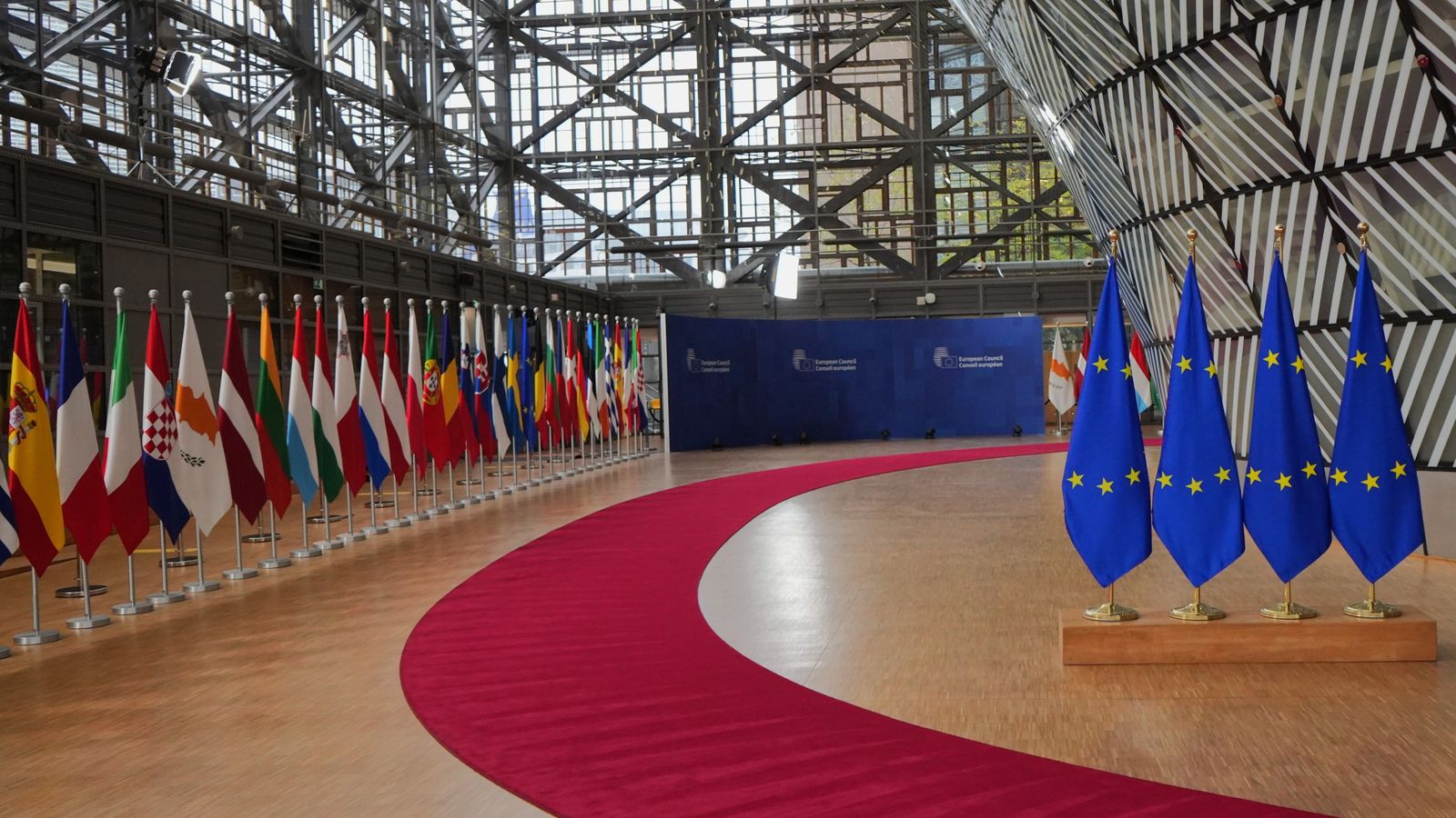 Seu del Consell Europeu, a Brussel·les (Bèlgica).