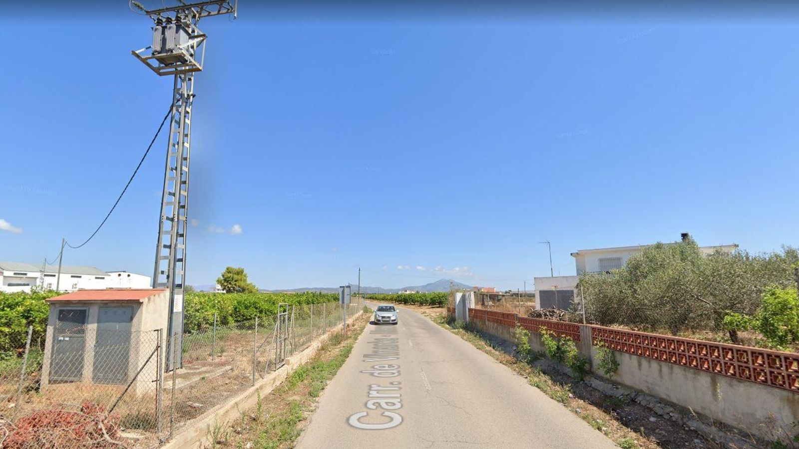 Camí vell d'Alcanar a Vinaròs, on ha ocorregut l'accident.