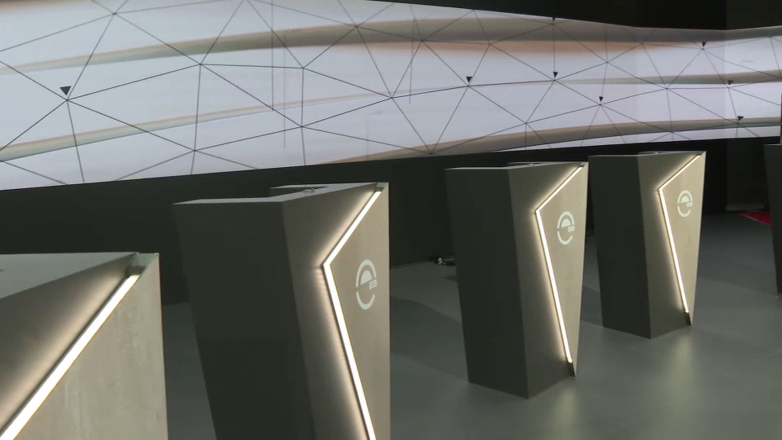 Plató d'eleccions per als debats de la campanya del 28M