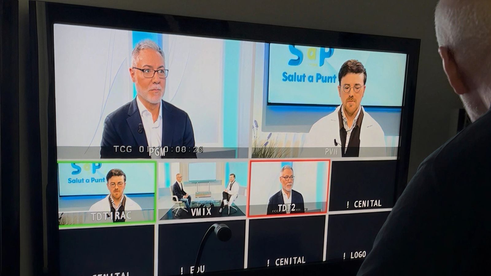 Realització amb el control de càmeres