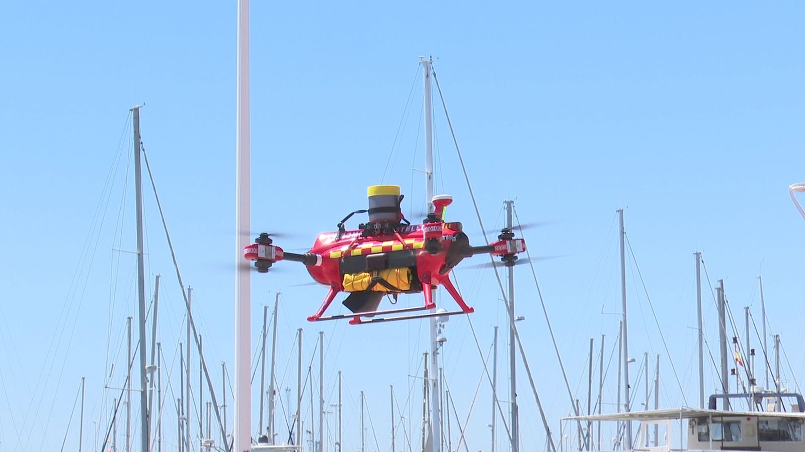 Els drons com a mesura de seguretat en les platges