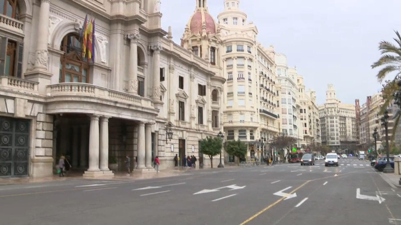 Façana de l'Ajuntament de València