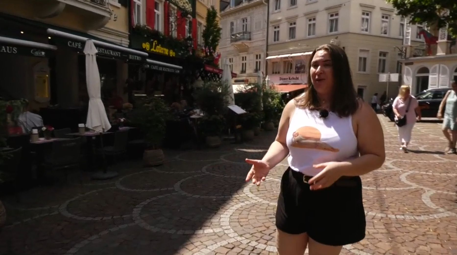 Maria Martí, d’Alboraia, fa dos anys que resideix a Baden-Baden, una ciutat coneguda pels balnearis i les termes romanes