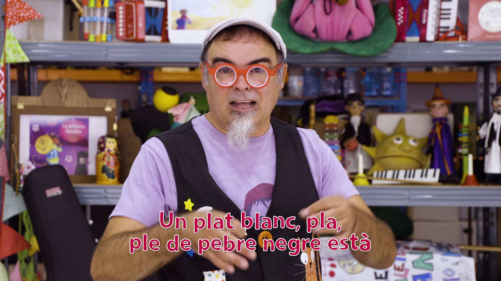 La Colla s'Embrolla | Un plat blanc