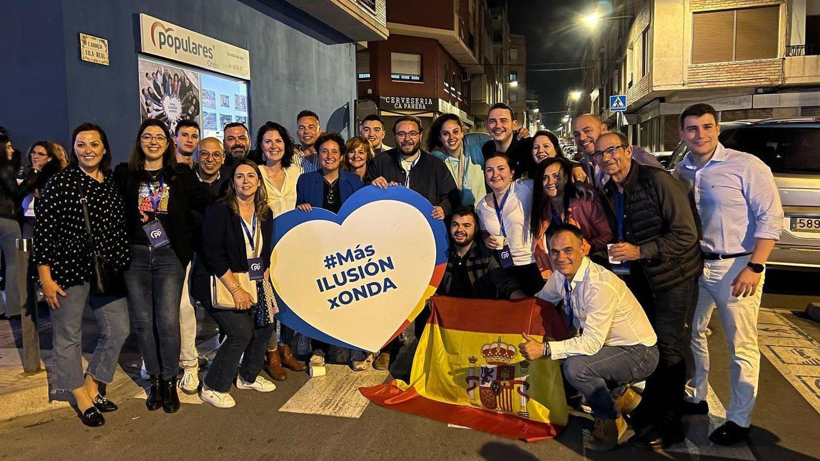 L'alcaldessa d'Onda, Carmen Ballester (PP), ha recaptat un suport del 65'43%