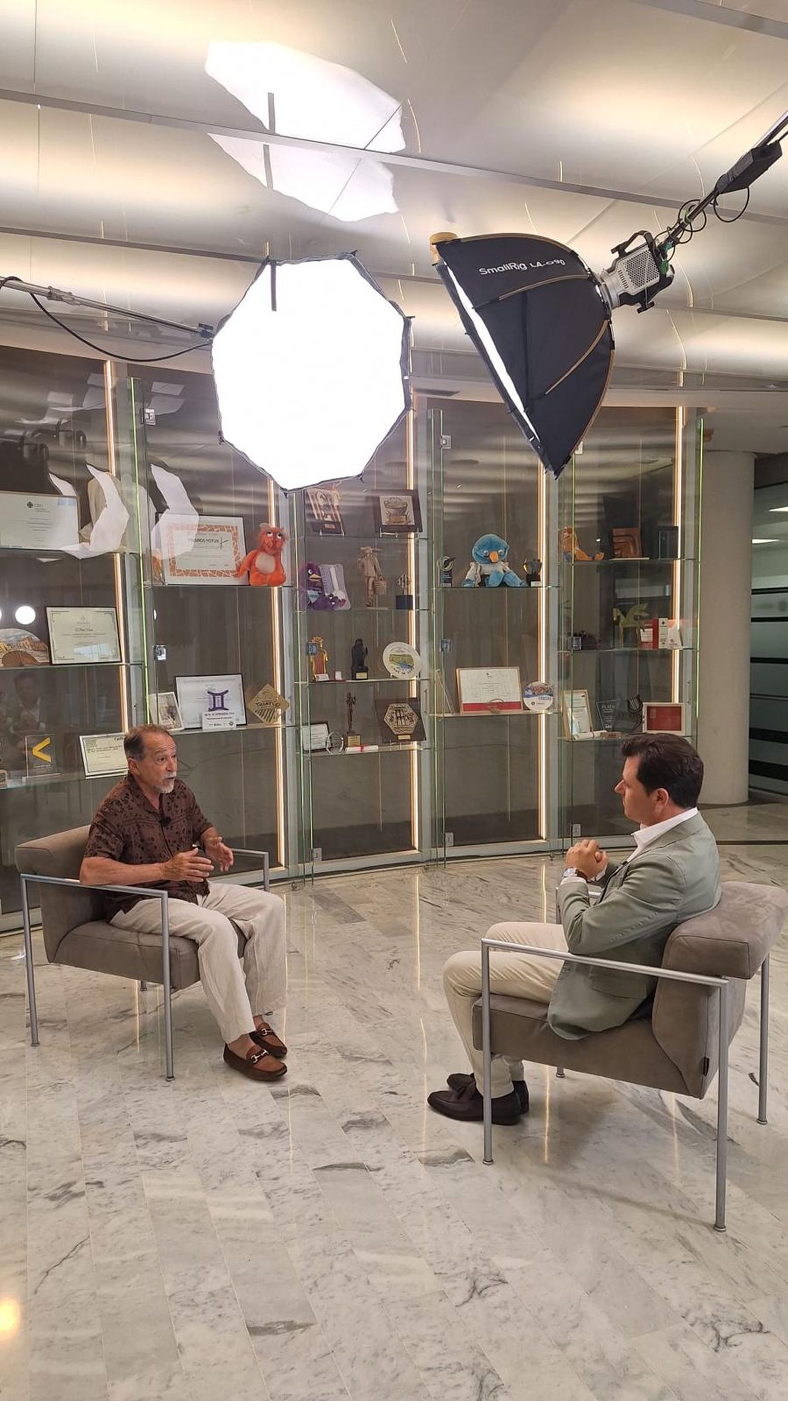 Entrevista a Luis Francisco Esplà amb Jorge Casals per 'La plaça'