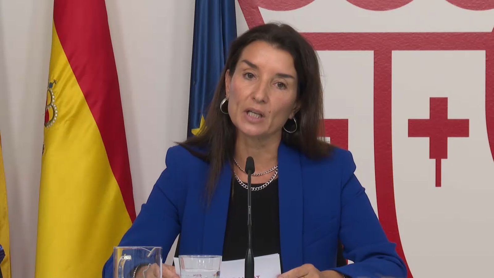 La portaveu del Consell, Ruth Merino, este dimarts