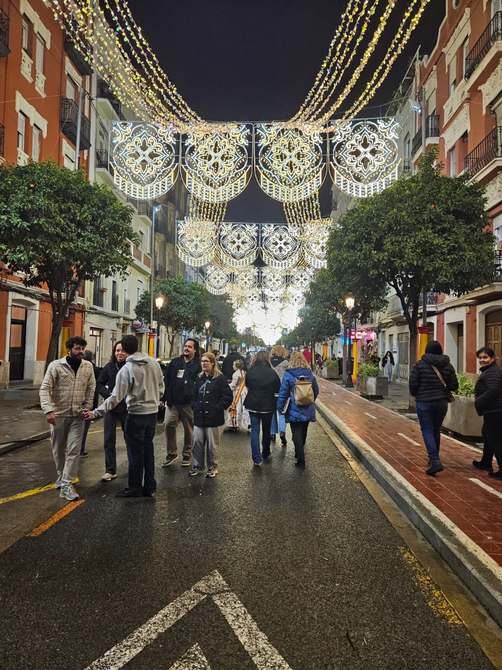 Cuba Puerto Rico, Primer premi de carrers il·luminats de les Falles 2026