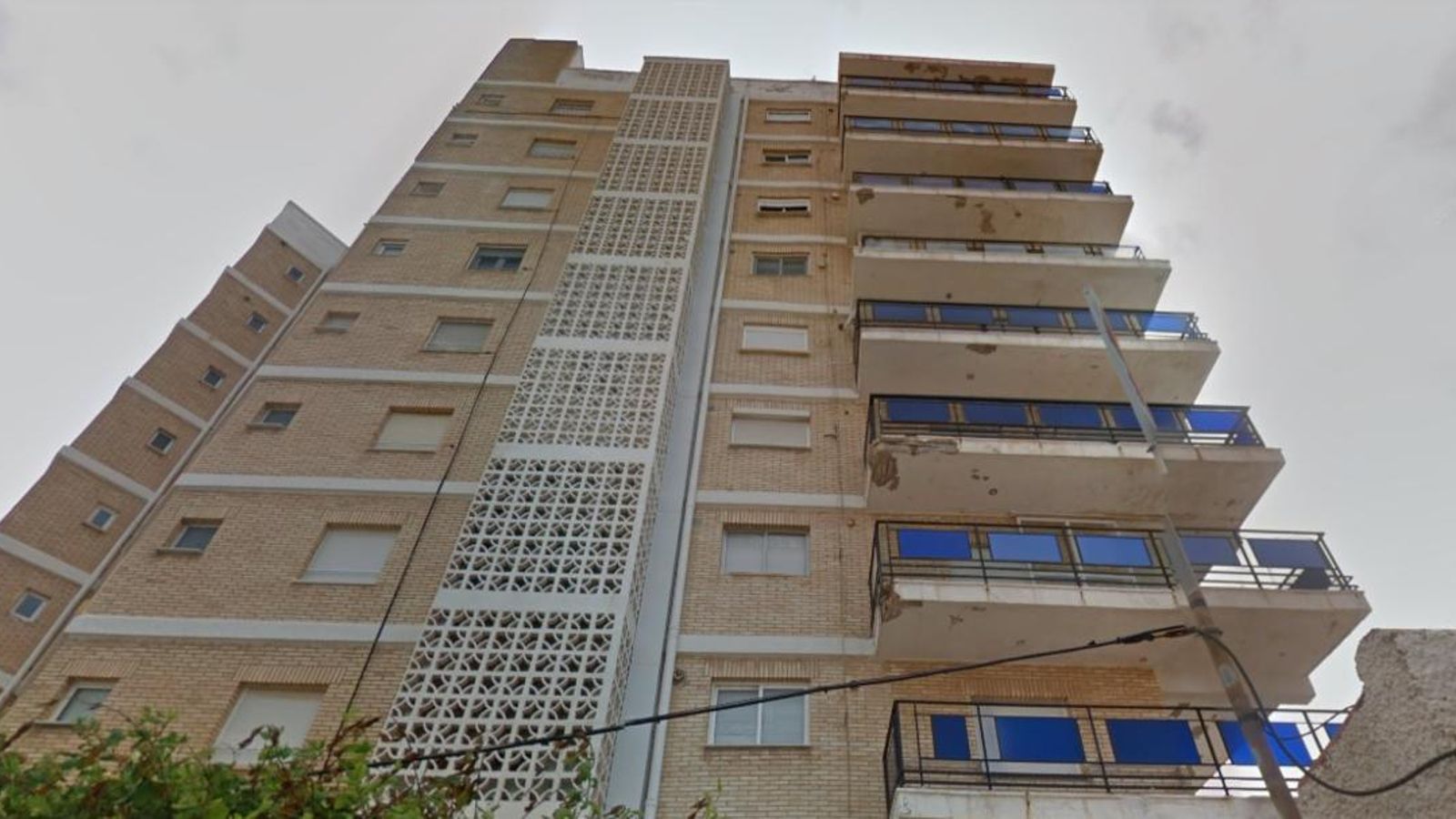 Edifici del carrer Rossarda de Dénia on han ocorregut els fets