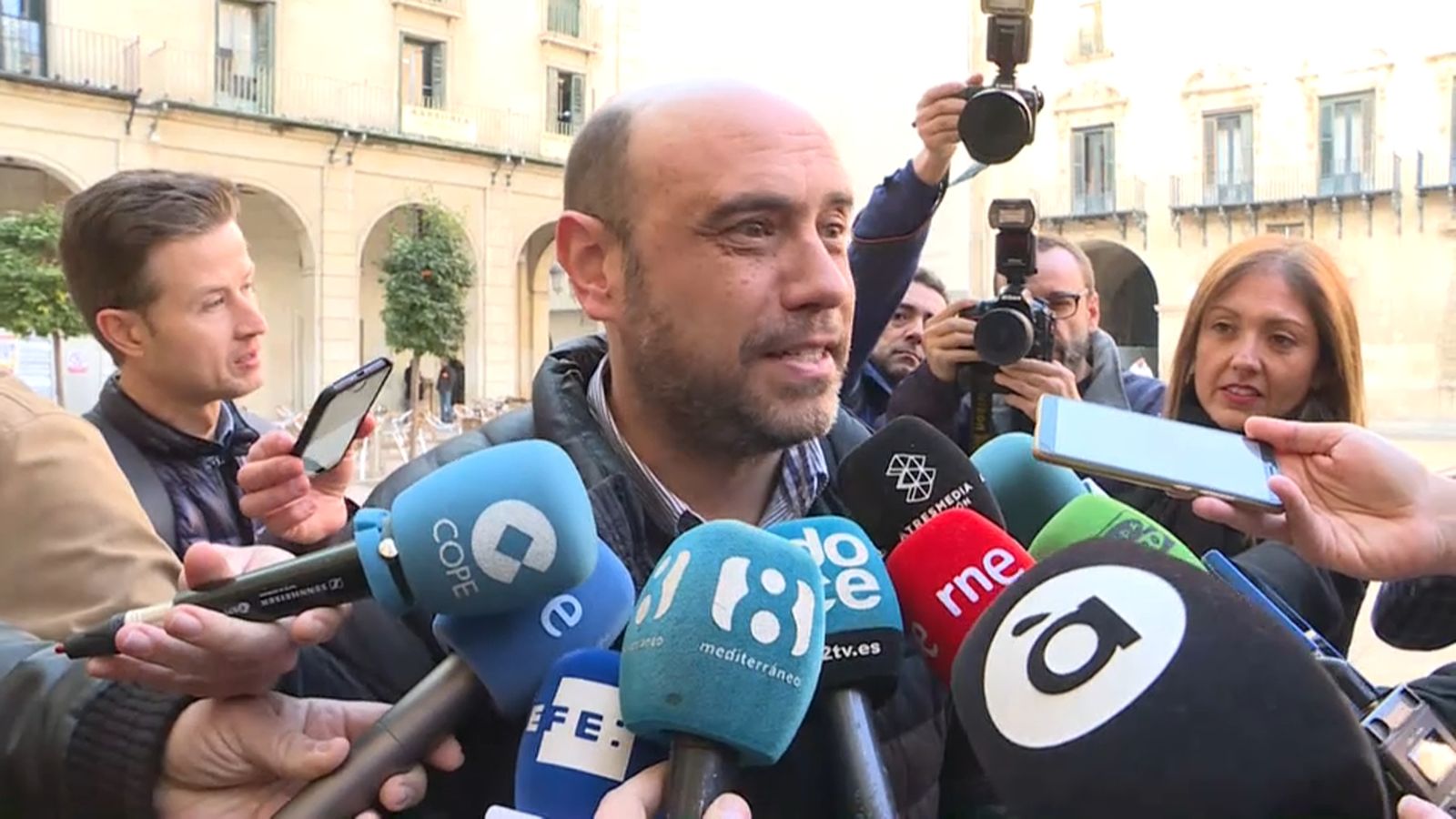 Gabriel Echávarri a l'Audiència d'Alacant en una imatge d'arxiu