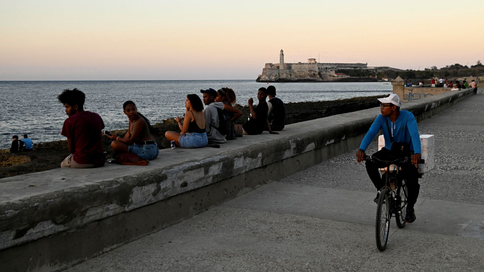 Imatge d'arxiu del Malecón de l'Havana