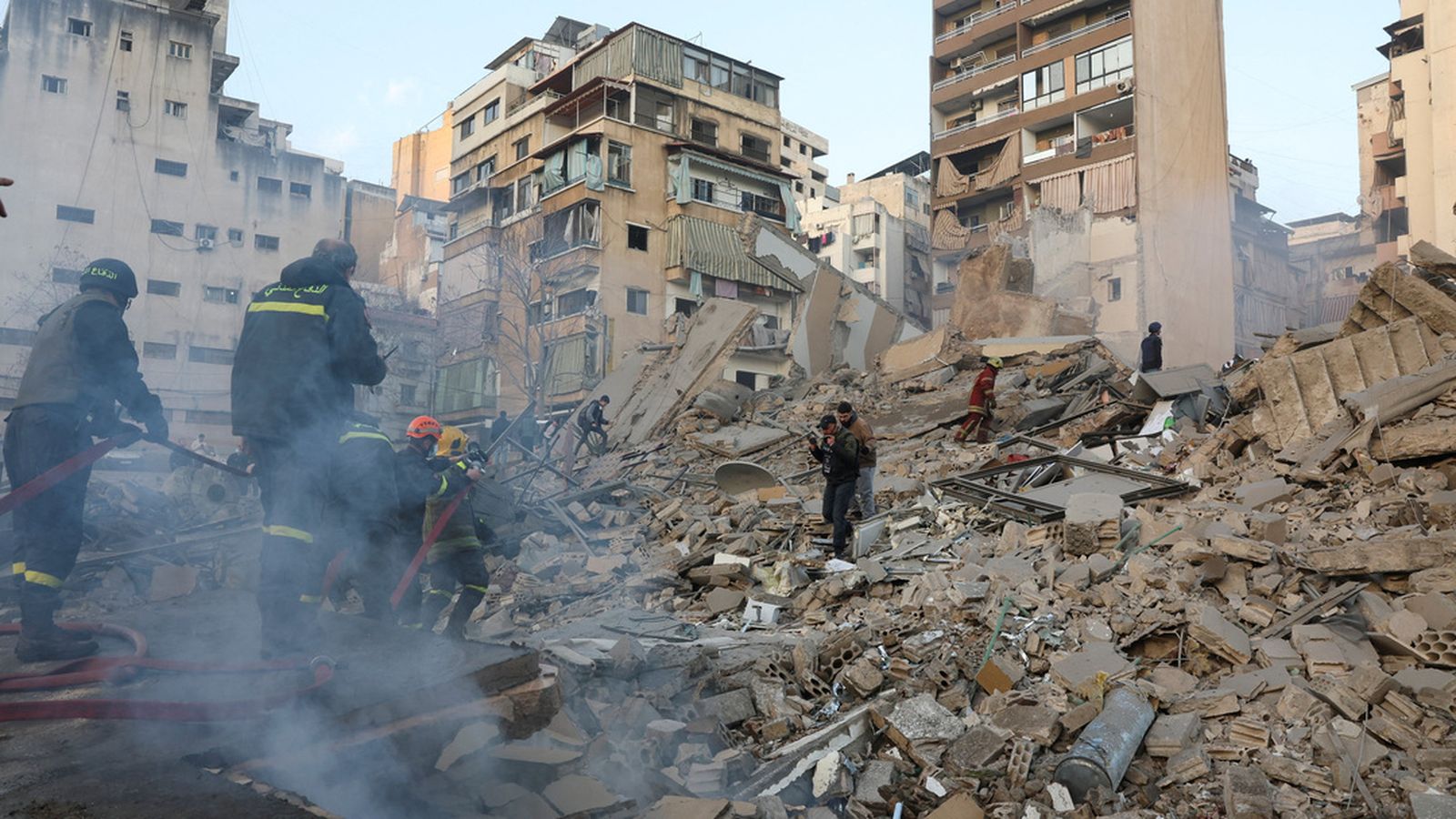 Conseqüències d'un atac israelià a Beirut