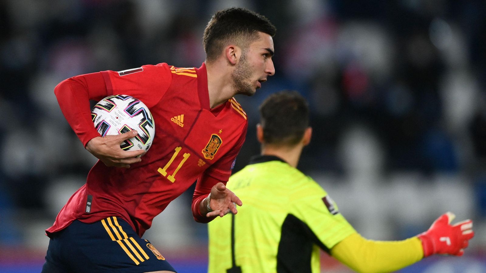 Ferran Torres ha marcat el seu cinqué gol amb la selecció espanyola
