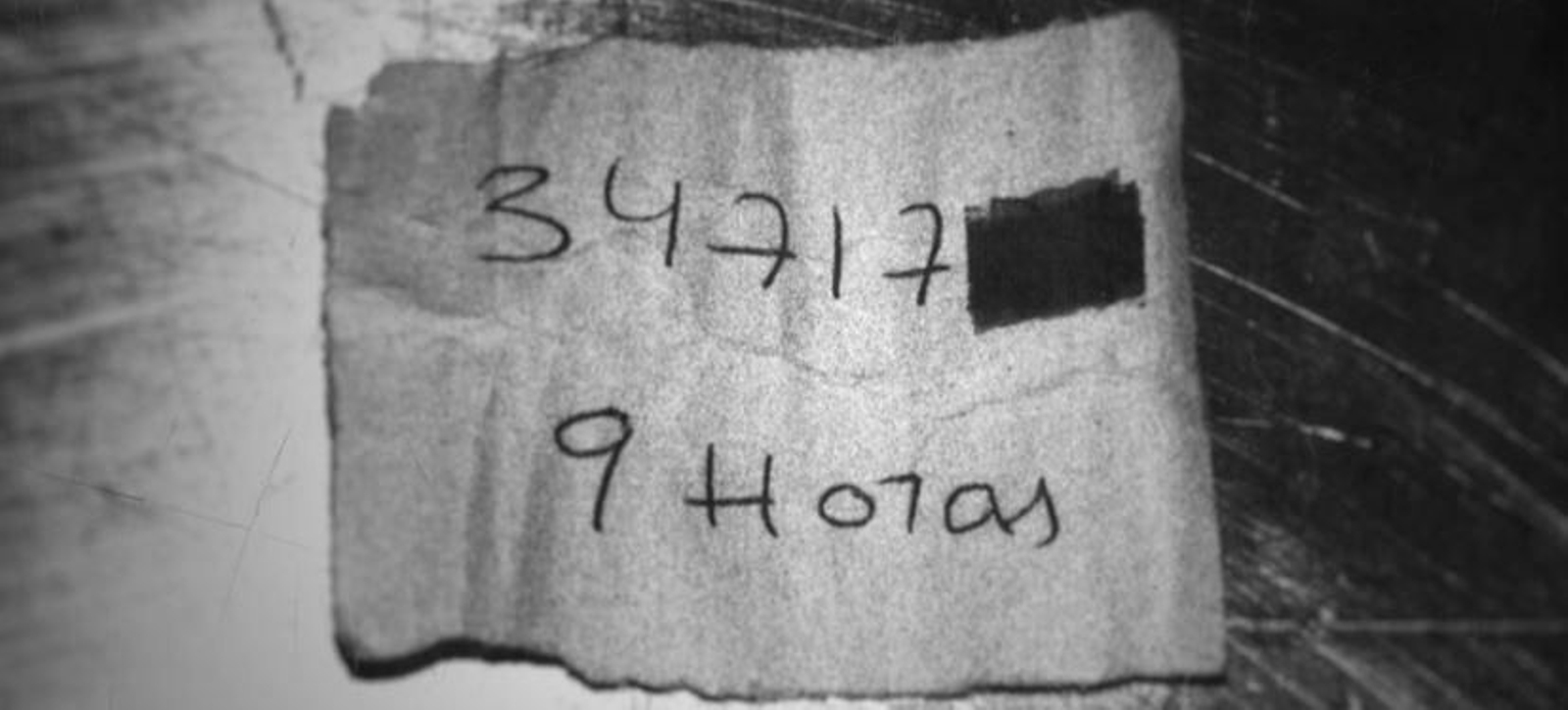 Un dels números de telèfon que portava la víctima de Macastre anotat