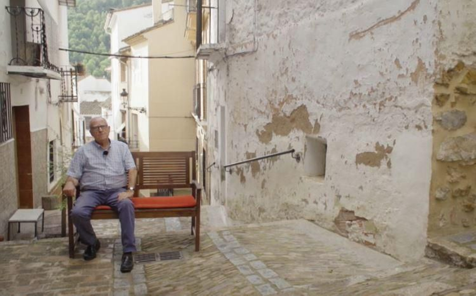 Manolo, un dels veíns de Gaibiel