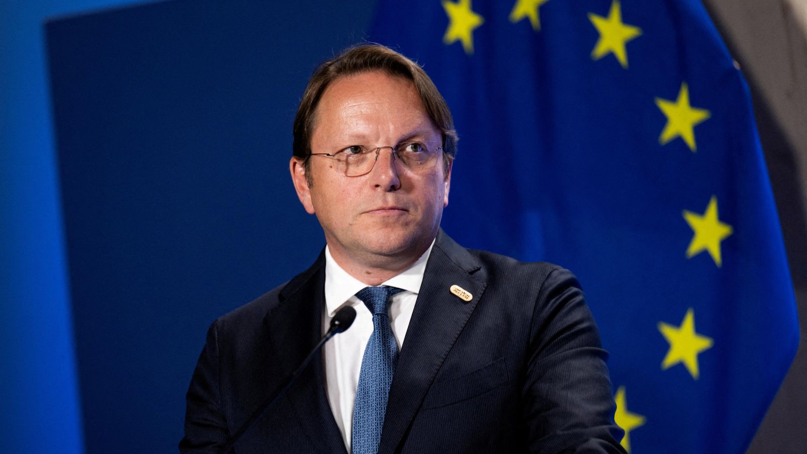 El comissari europeu d'Ampliació, Olivér Várhelyi El comissari europeu d'Ampliació, Olivér Várhelyi