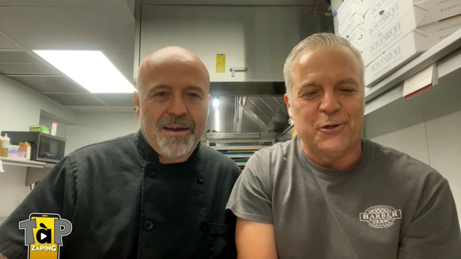 Els germans cuiners Daniel i Quique i Franco