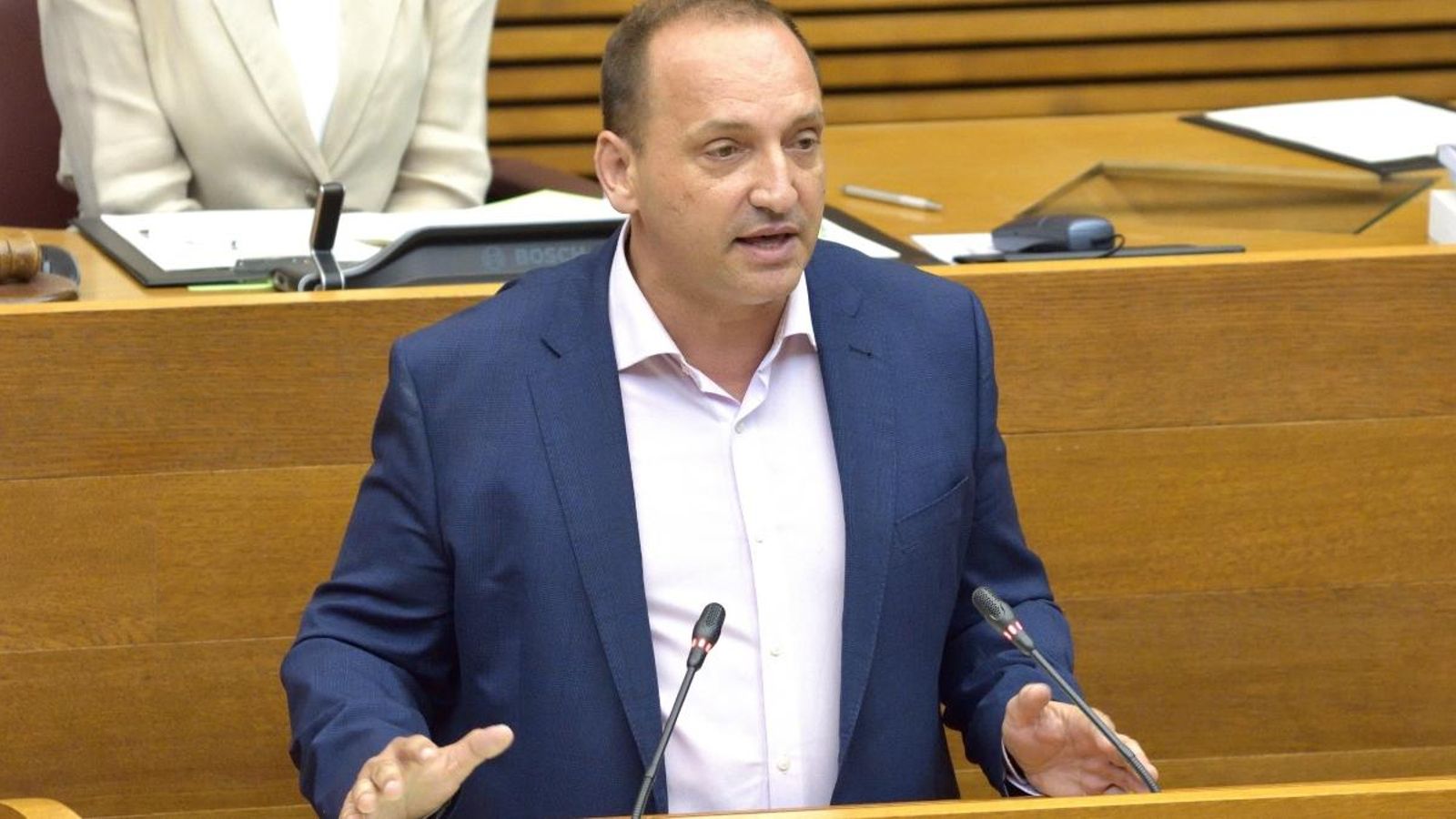 El conseller i vicepresident segon, Rubén Martínez Dalmau