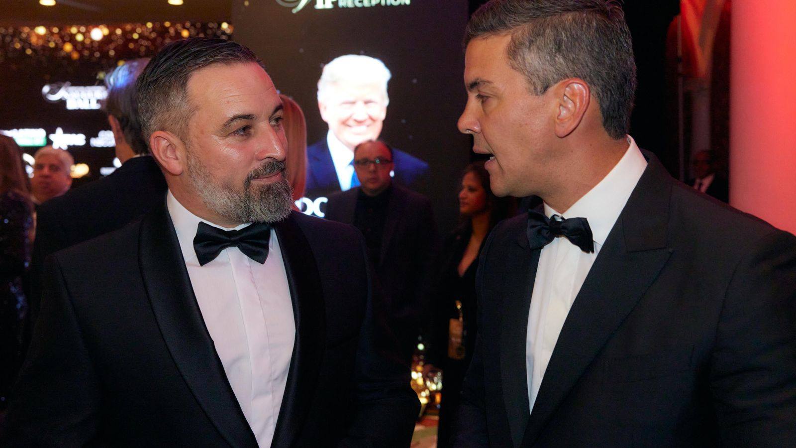 Abascal amb algunes personalitats de la política nord-americana