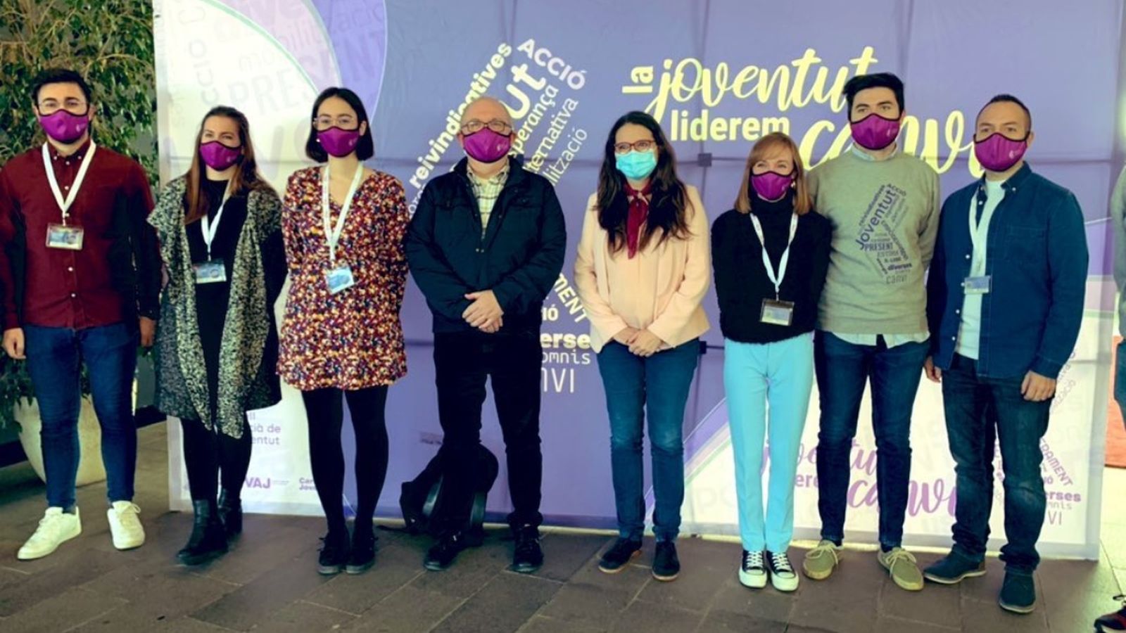 La vicepresidenta Mónica Oltra en l'assemblea general extraordinària del Consell Valencià de Joventut