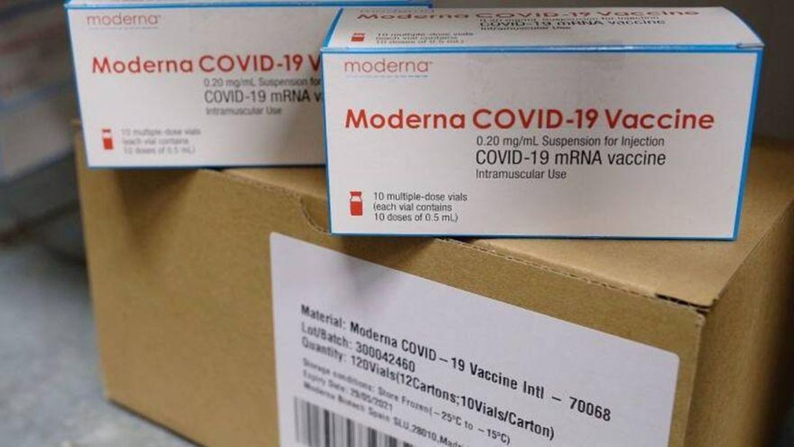 Vacunes de Moderna / GVA