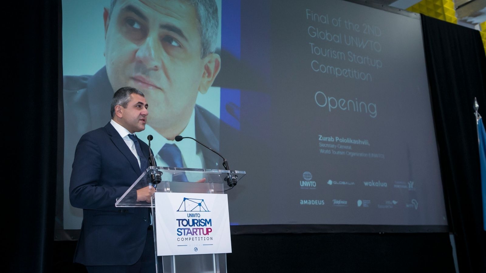 El secretari general de l'OMT, Zurab Pololikashvili aquest dilluns