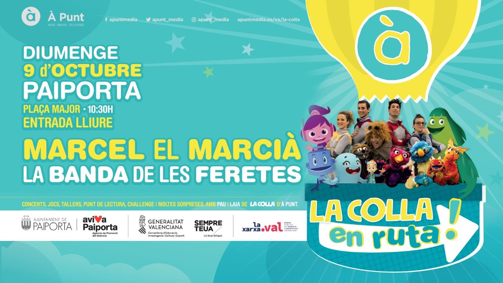 Cartell Paiporta 9 octubre 2022