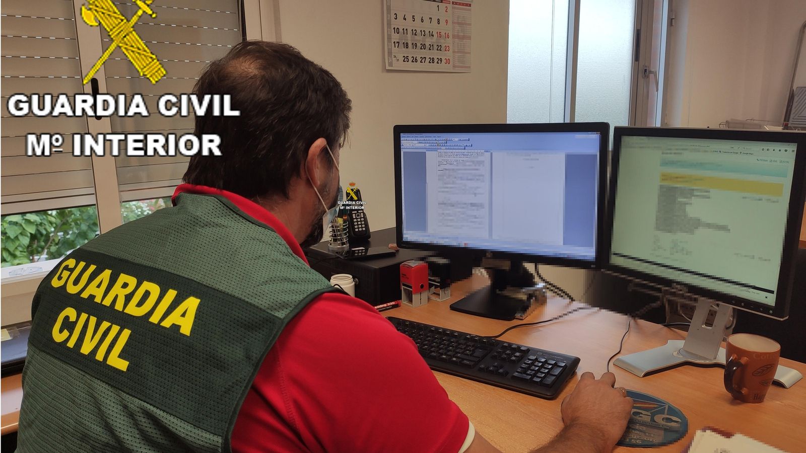 Agent de la Guàrdia Civil en tasques d'investigació