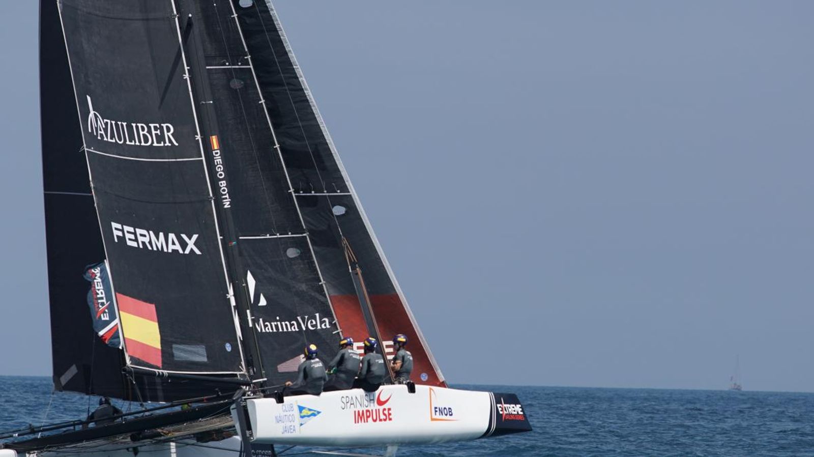 L'equip Spanish Impuls, futur desafiament espanyol en la Copa Amèrica.