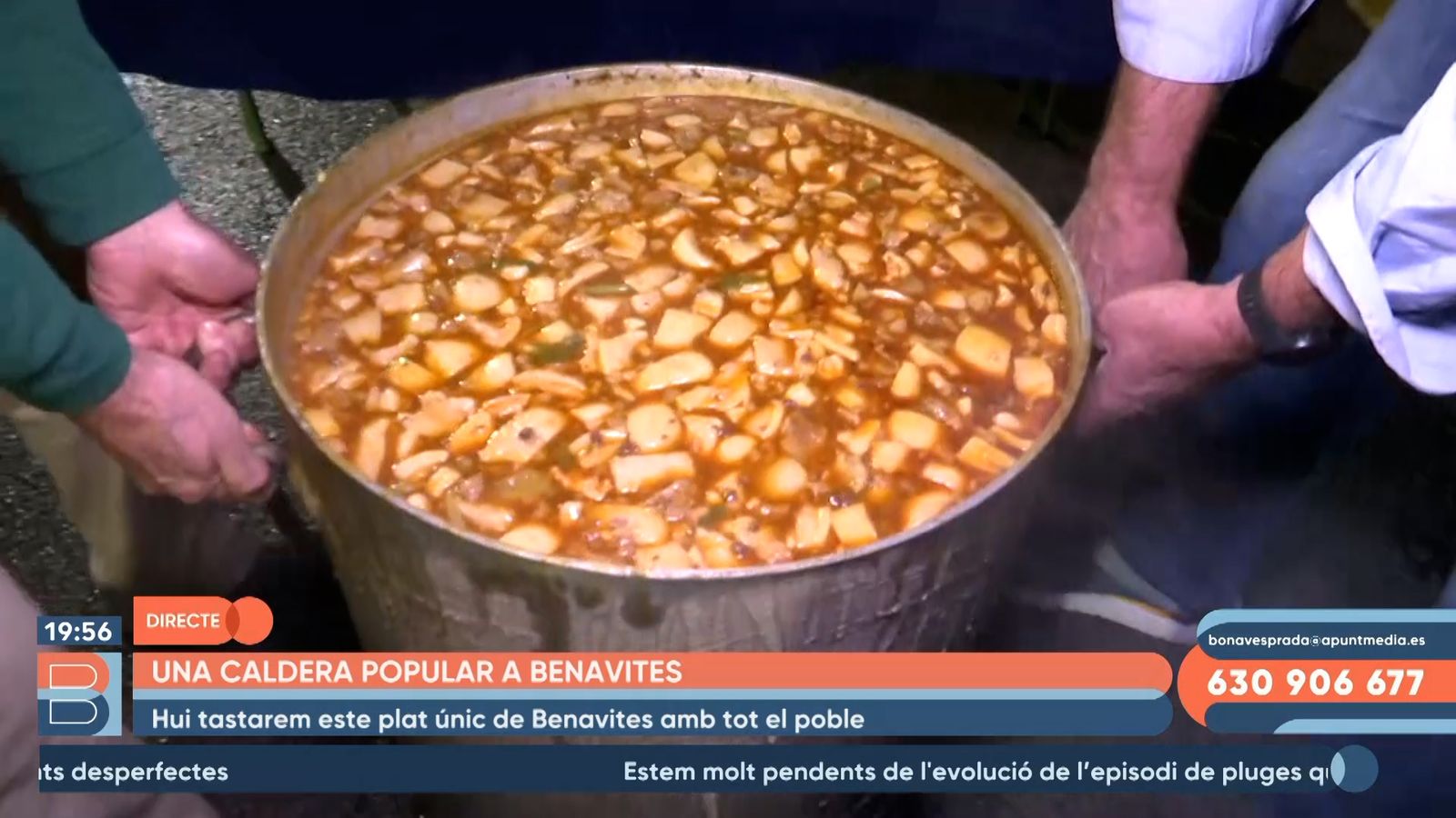 11.11.2022 | Una caldera popular a Benavites