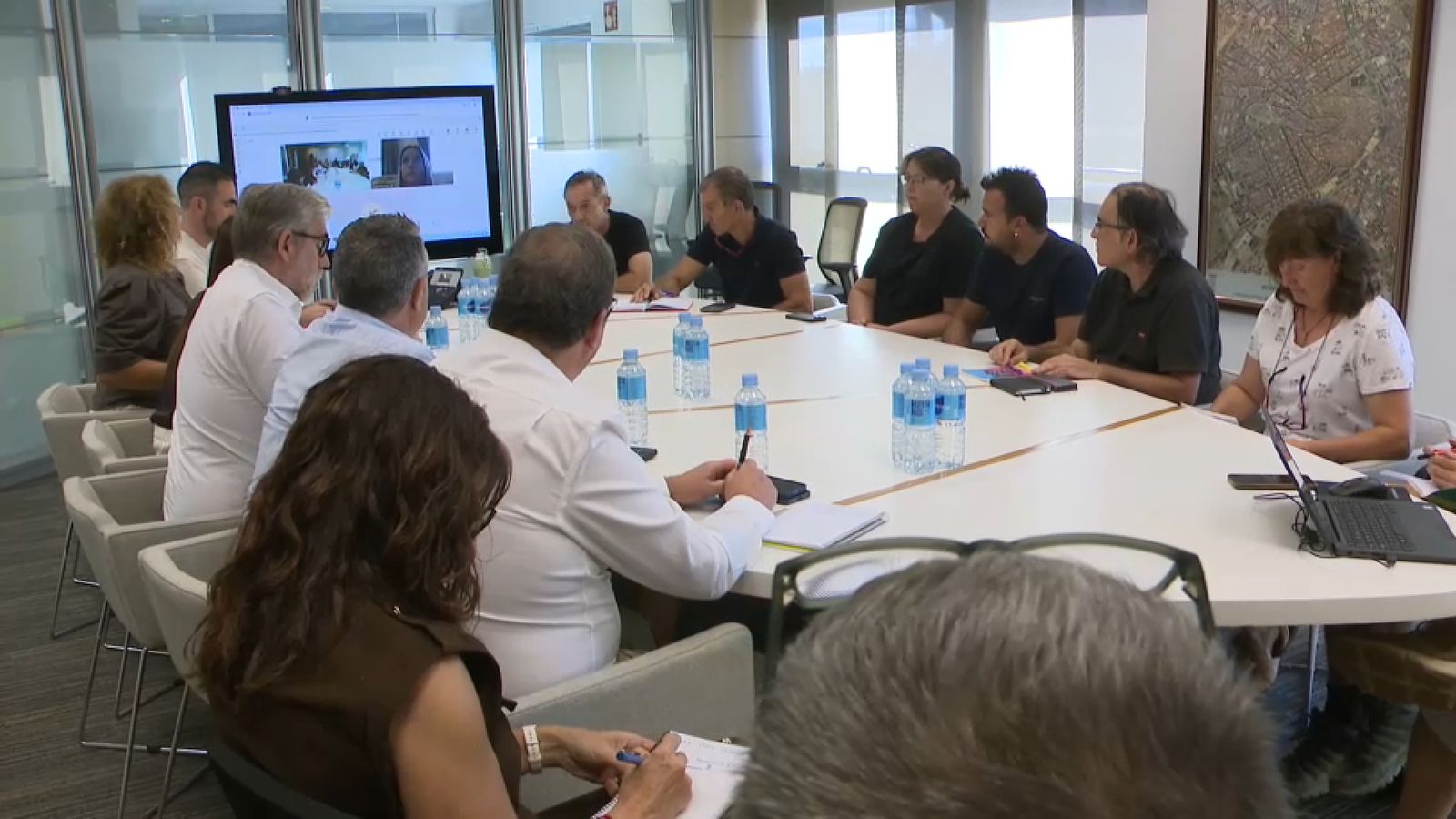 Reunió entre la Conselleria de Medi Ambient i els sindicats dels treballadors de vigilància preventiva d'incendis