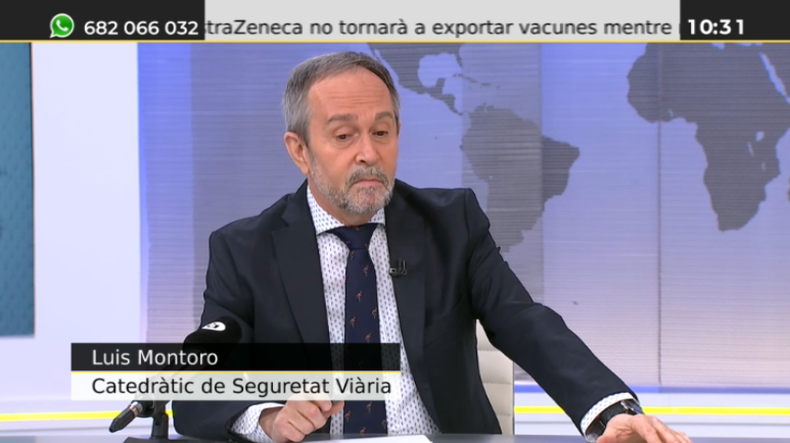 LUIS MONTORO, CATEDRÀTIC SEGURETAT VIÀRIA