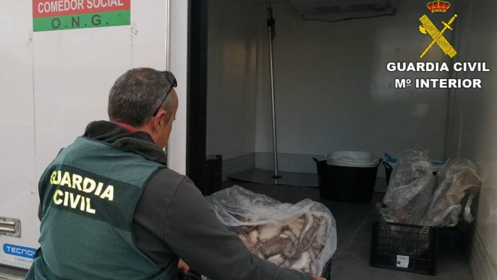 Part del peix intervingut s'ha donat a organitzacions benèfiques