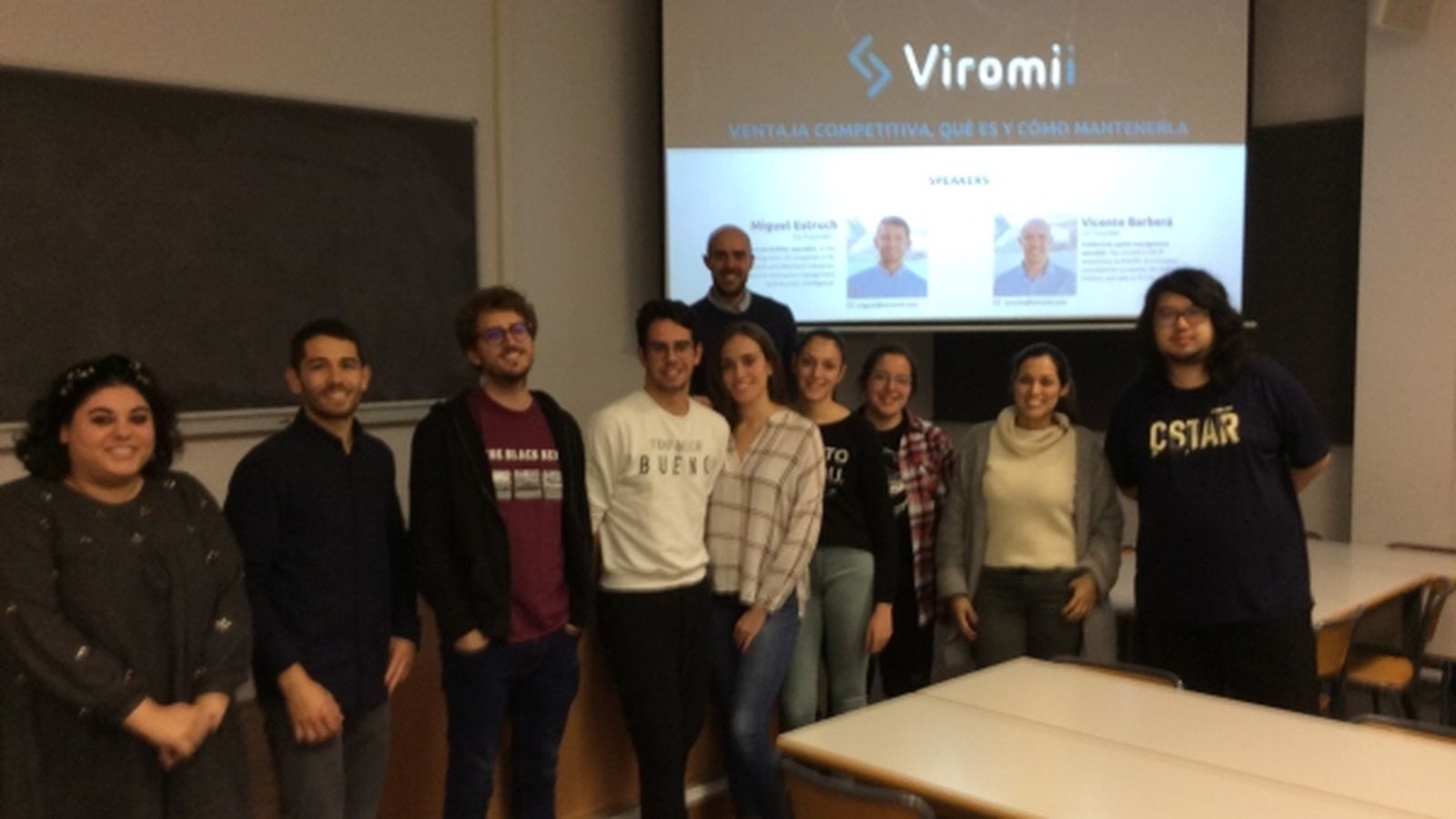 Alumnes del campus de Gandia de la UPV