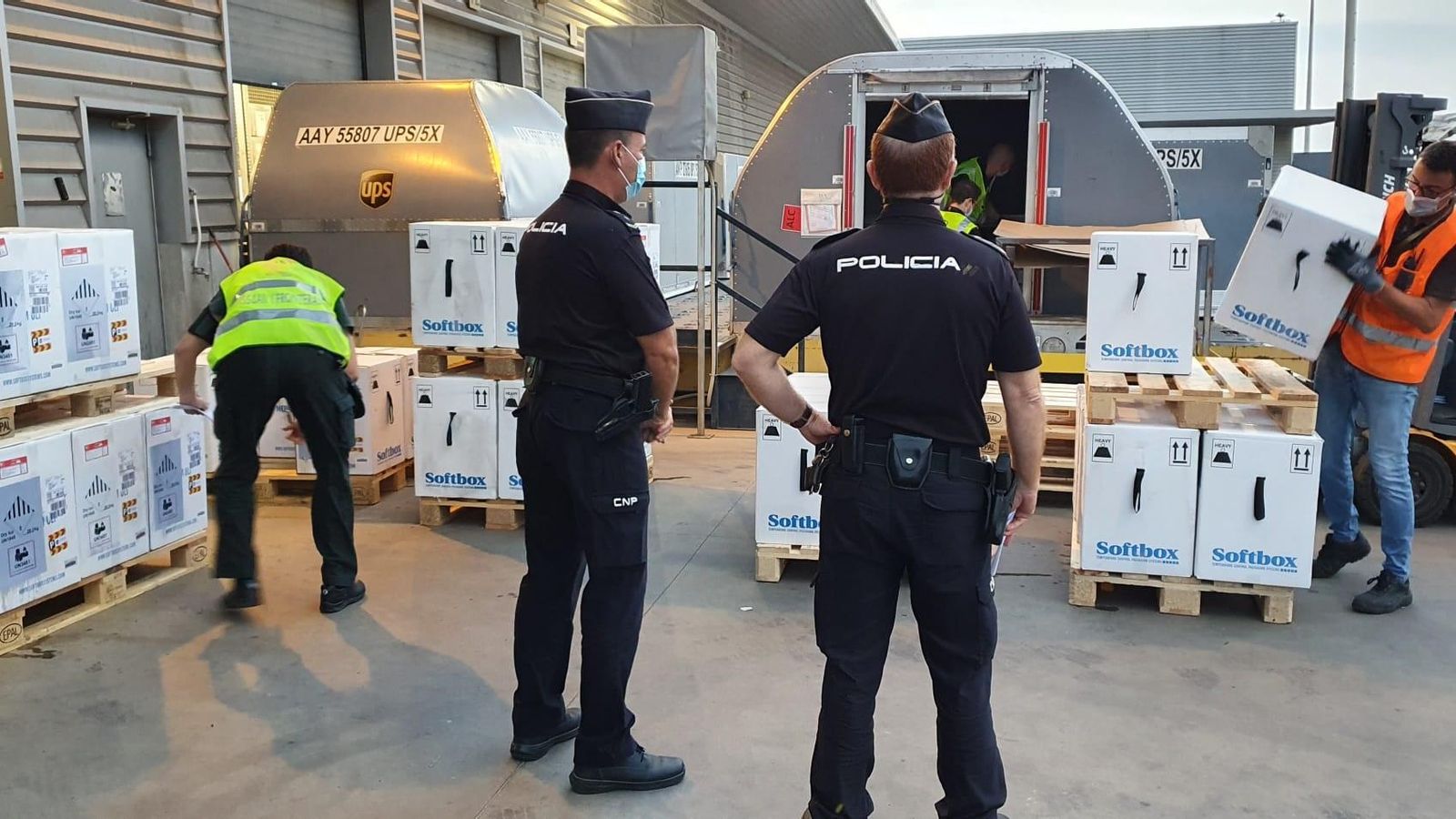 Arribada de les vacunes