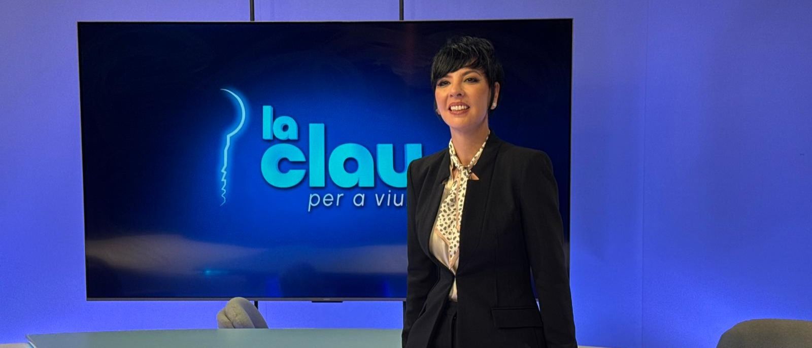 María Domínguez presenta de 'La clau per a viure' els dissabtes a les 19:50 hores en À Punt