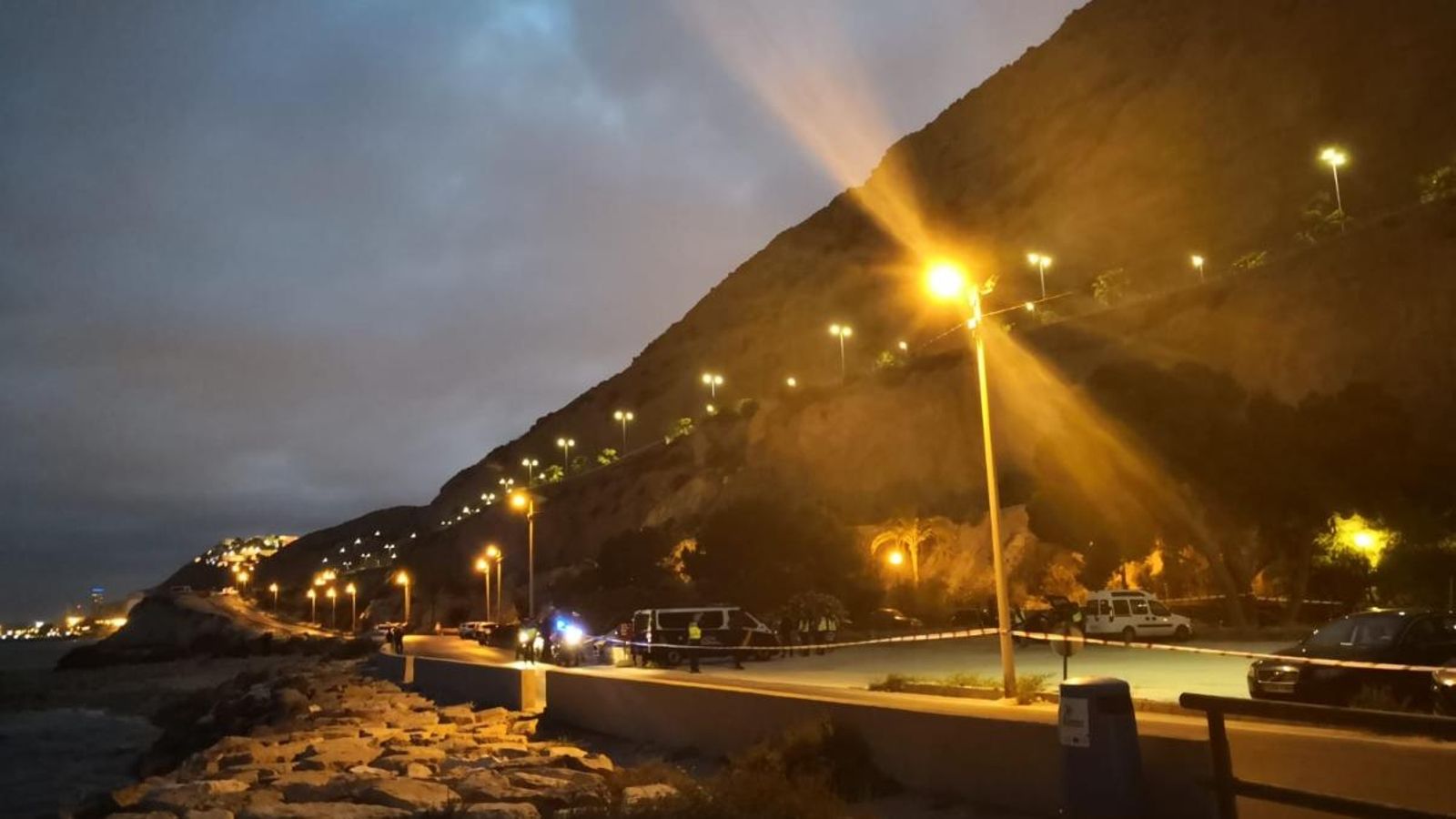 La reconstrucció es va fer amb figurants perquè els presumptes autors es van negar a reproduir quà va passar la nit de l'assassinat.