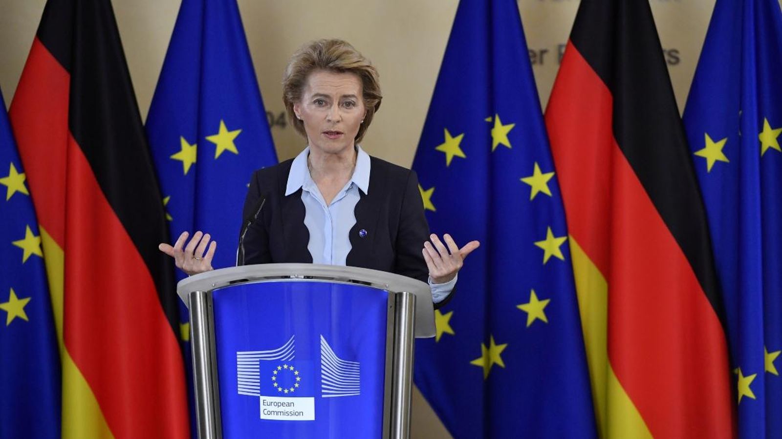 La presidenta de la Comissió Europea, Ursula von der Leyen, en una imatge del passat 2 de juliol