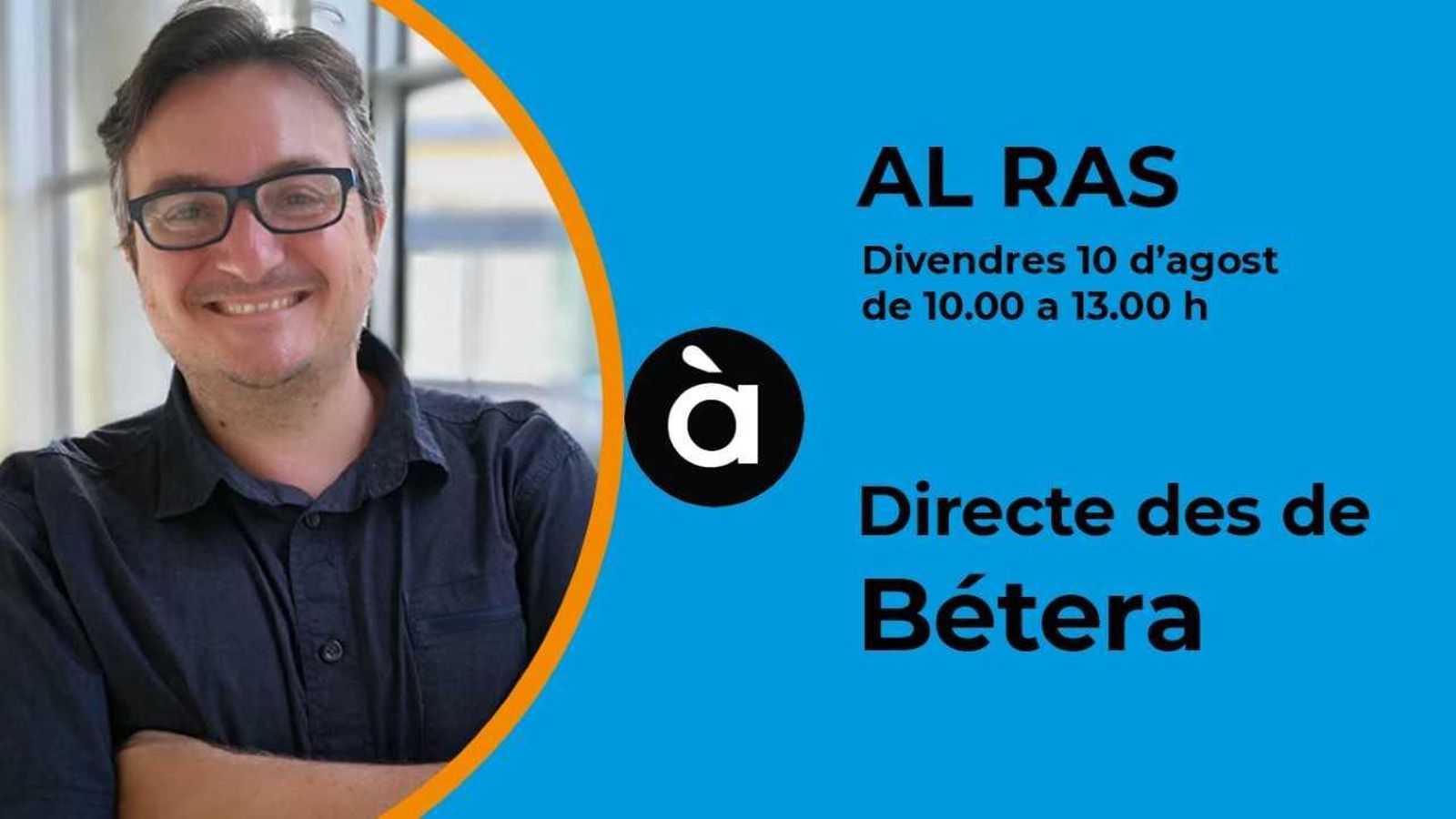 ‘Al ras’ estarà aquest divendres a Bétera