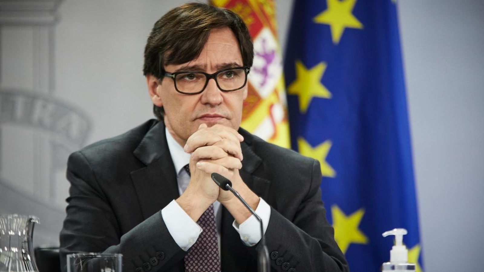 El ministre de Sanitat, Salvador Illa, en una imatge d'arxiu